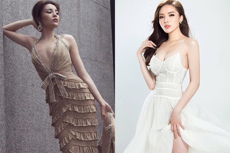 Loạt hình ảnh khiến Hoa hậu Kỳ Duyên vướng nghi vấn phẫu thuật nâng ngực - Hình 2