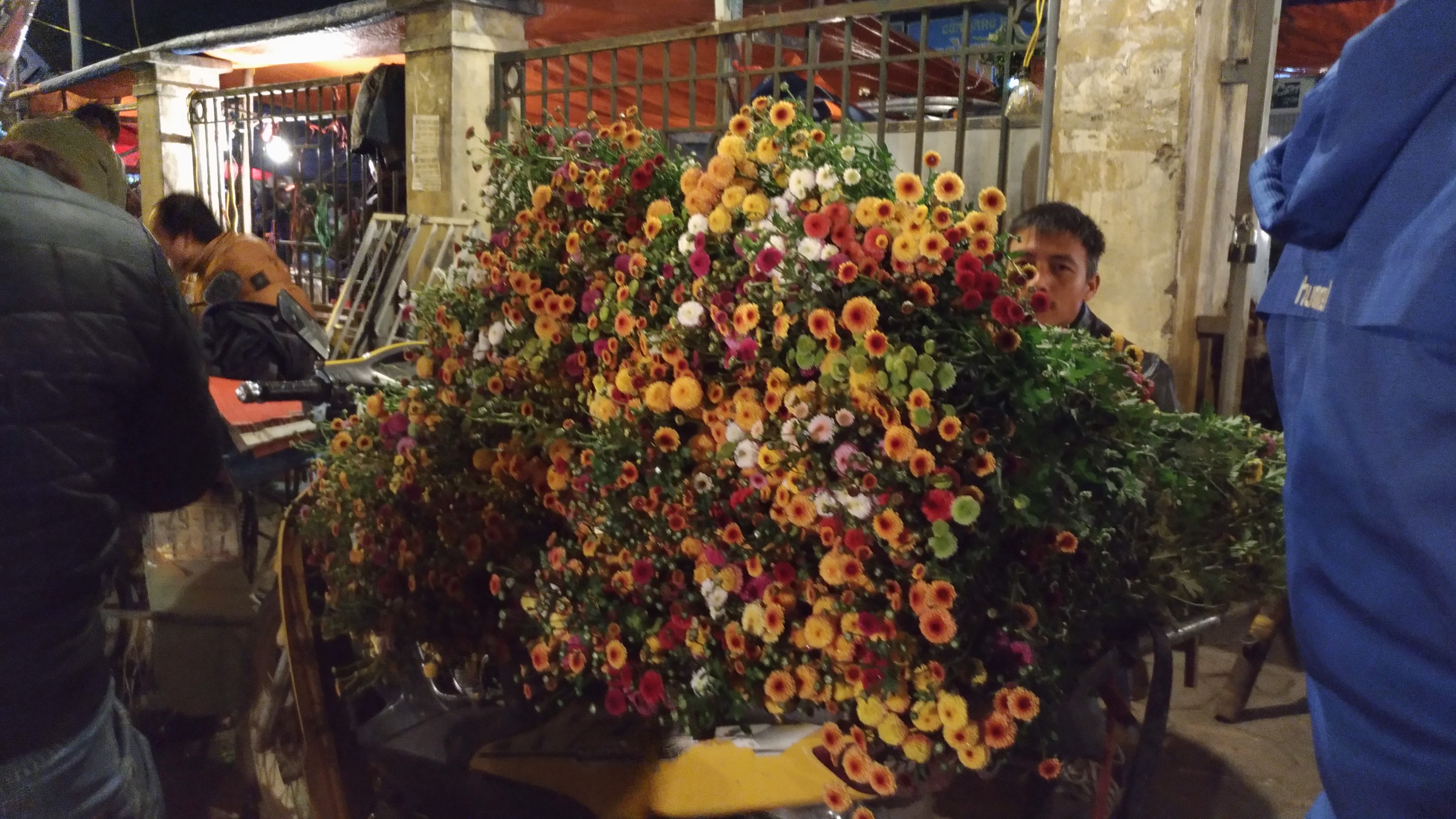 Chợ hoa đêm Quảng Bá nhộn nhịp ngày cuối năm - Hình 1