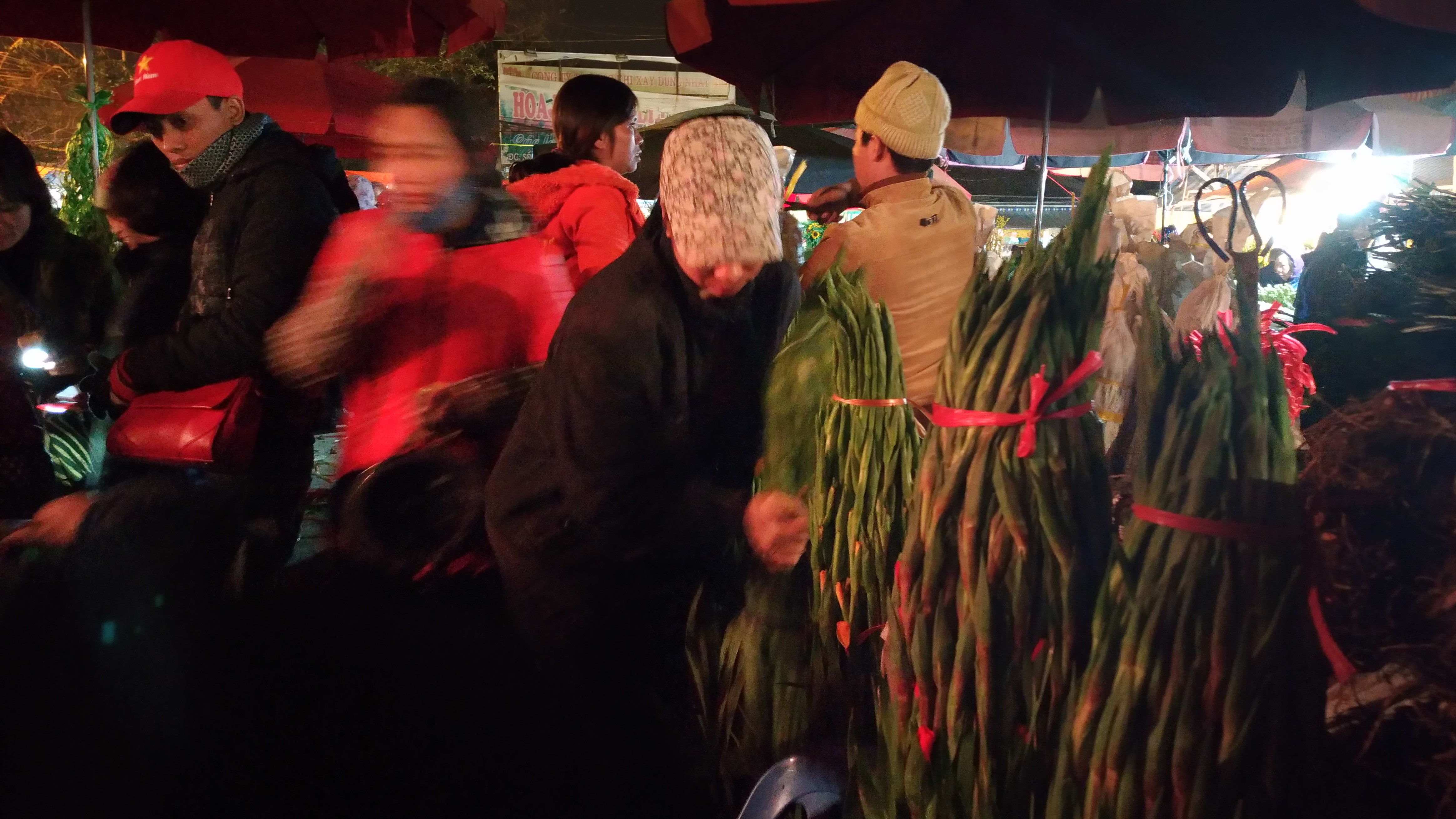 Chợ hoa đêm Quảng Bá nhộn nhịp ngày cuối năm - Hình 3