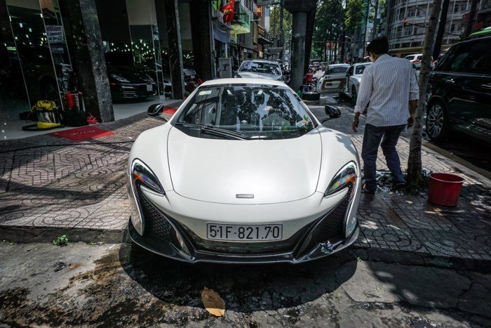 Thú chơi xe - McLaren 650S Spider độc nhất Việt Nam của