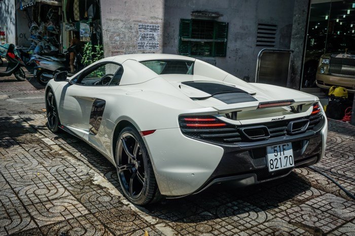 Thú chơi xe - McLaren 650S Spider độc nhất Việt Nam của