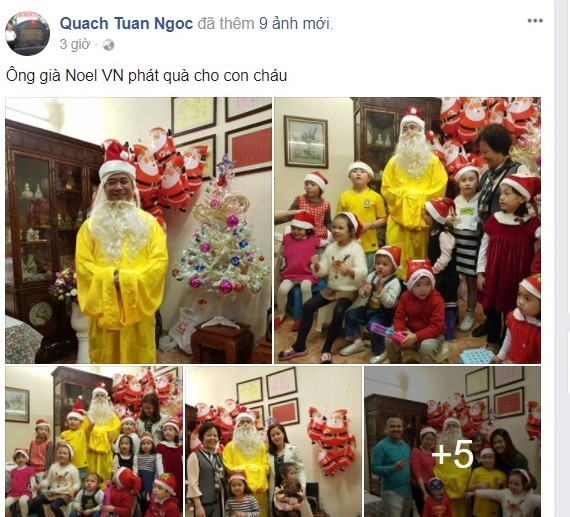 1001 kiểu đón Giáng sinh: "Ông già Noel" tặng quà trong quán lẩu - Hình 7