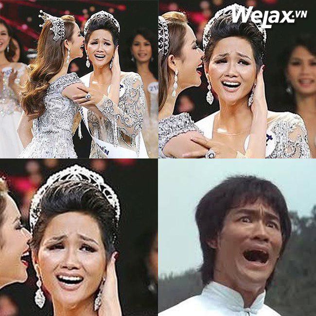 Tân Hoa hậu Hoàn vũ H'Hen Niê trở thành đề tài bị chế ảnh - Hình 3