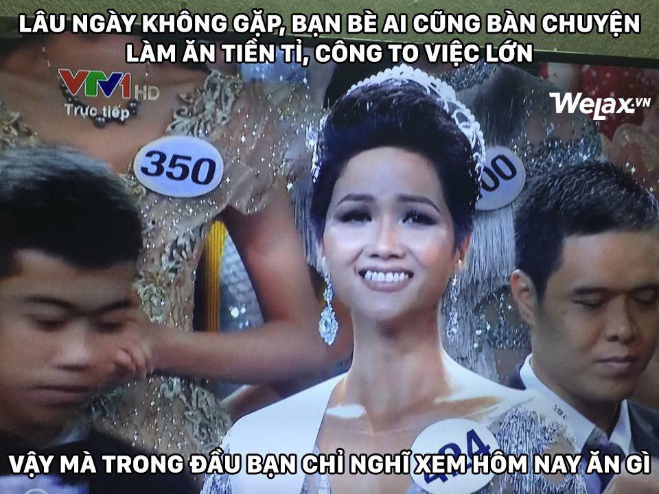 Tân Hoa hậu Hoàn vũ H'Hen Niê trở thành đề tài bị chế ảnh - Hình 9