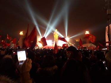 "Biển" người hò reo tại buổi lễ vinh danh các cầu thủ U23 xứ Nghệ - Hình 7