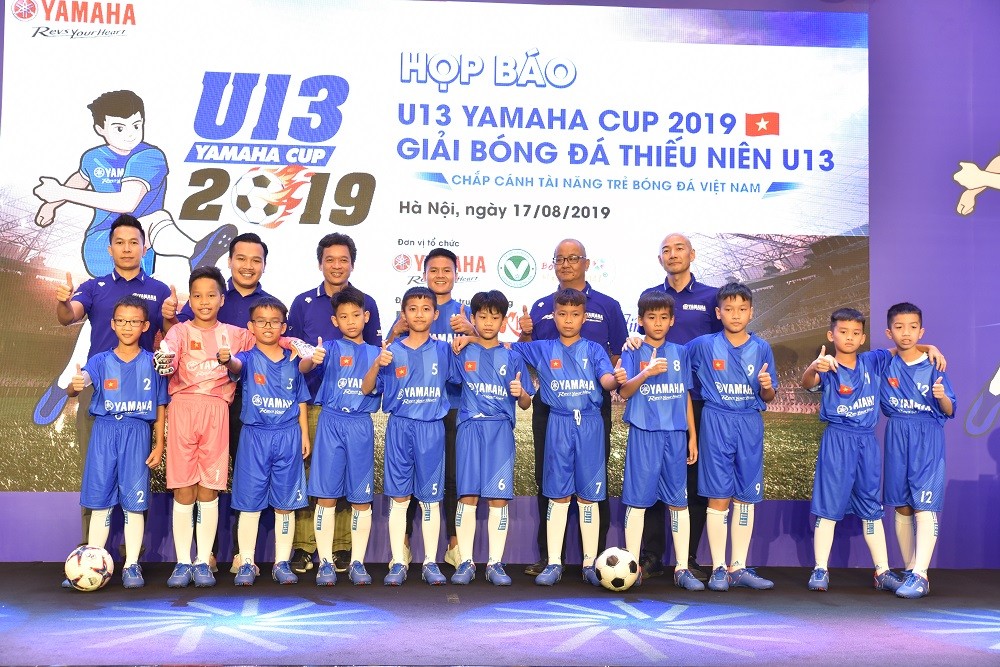 Quang Hải đồng hành cùng Giải bóng đá thiếu niên U13 Yamaha Cup 2019