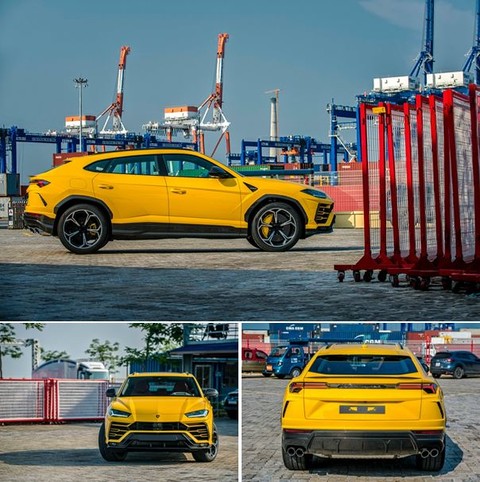 Thú chơi xe - Cận cảnh siêu SUV Lamborghini Urus hàng hiếm Giallo Auge vừa cập bến Việt Nam (Hình 9).