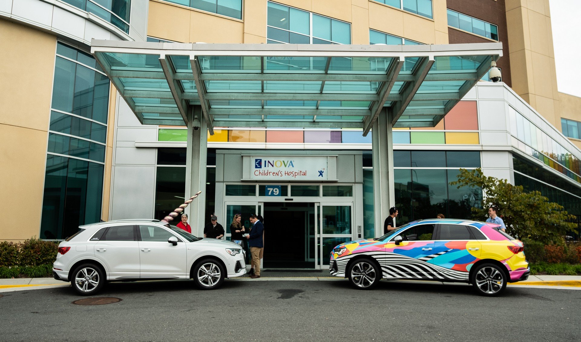 Thú chơi xe - Theo trend Halloween, Audi độ Q3 với sừng kỳ lân siêu 'độc' (Hình 5).