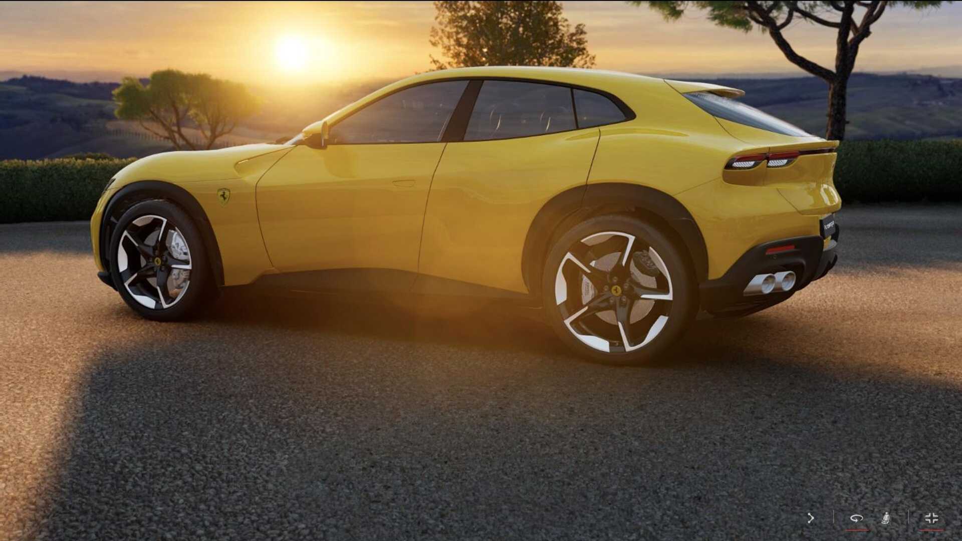 2023 ferrari purosangue configurator screenshots 3