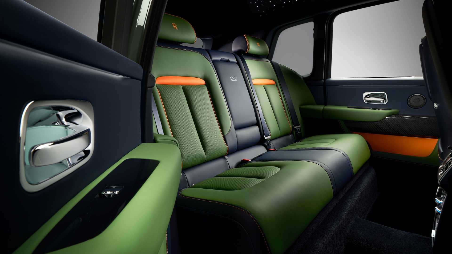 rolls royce cullinan inspired by fashion fu shion military green 3