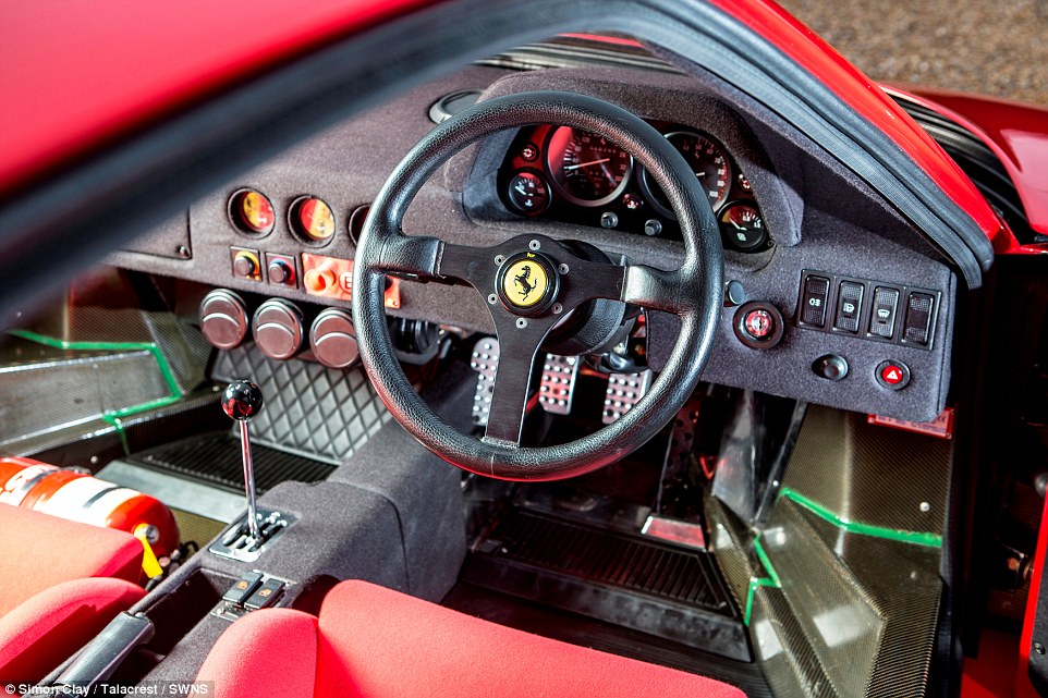Thú chơi xe - Chiêm ngưỡng siêu xe Ferrari F40 đấu giá 'khủng' của quốc vương Brunei (Hình 4).