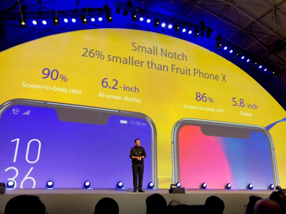 TOP 9 smartphone nhái "tai thỏ" iPhone X giống bất ngờ - Hình 9