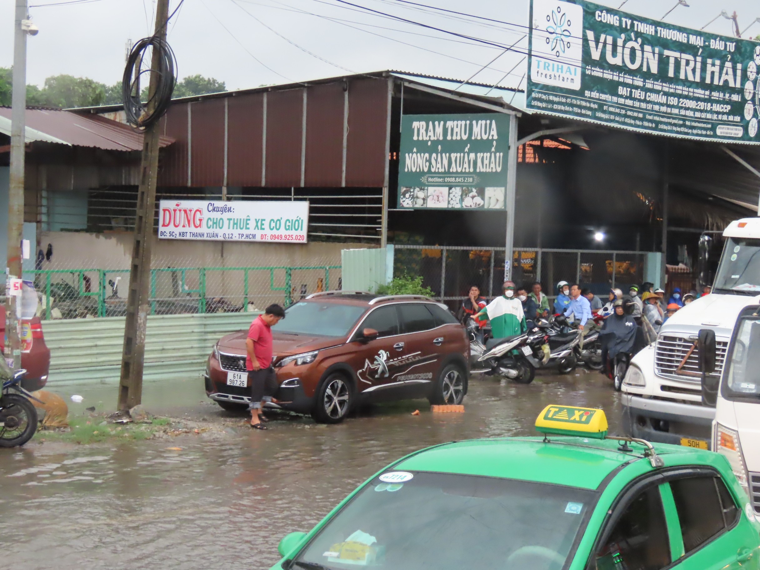 Dân sinh - Đồng Nai: Nhiều tuyến đường ngập sâu sau trận mưa lớn (Hình 8).