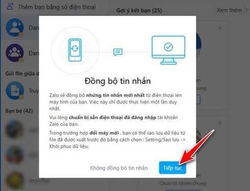 Thủ thuật - Tiện ích - Hướng dẫn cách đồng bộ tin nhắn Zalo trên điện thoại và máy tính (Hình 4).