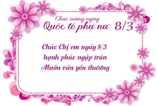 9 mẫu thiệp chúc mừng ngày 8/3 độc đáo, ý nghĩa dành tặng ...