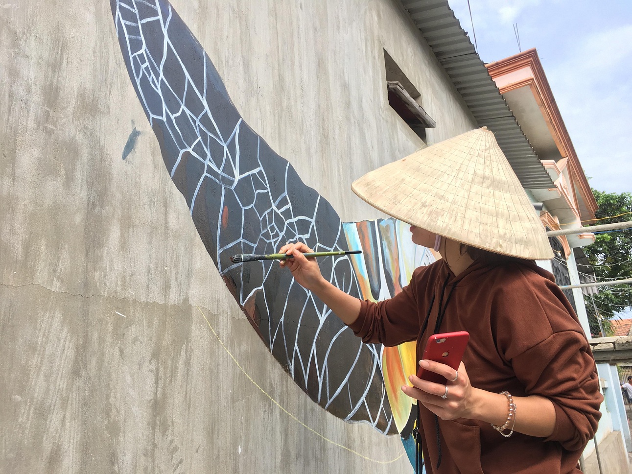 Độc đáo cung đường bích họa Cảnh Dương, điểm “sống ảo” mới của giới trẻ Quảng Bình - Hình 6