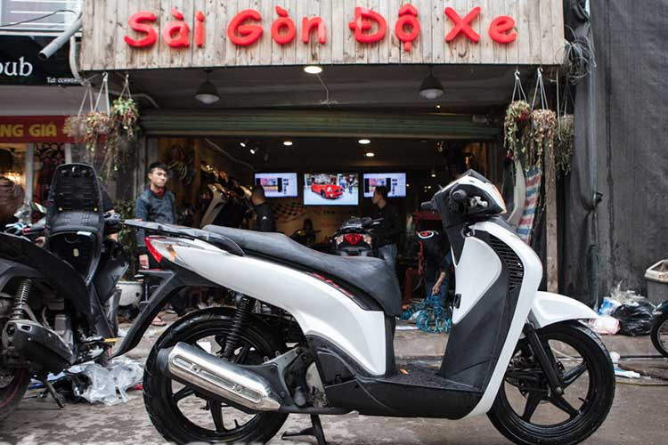 Thú chơi xe - Dân chơi Hà Nội độ xe ga Honda @ thành SH chỉ 35 triệu (Hình 6).