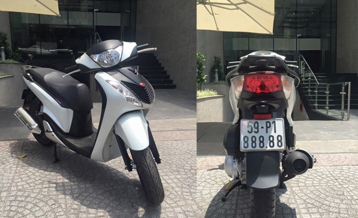 Thú chơi xe - Honda SH150i biển tứ quý, ngũ quý rao bán hàng trăm triệu đồng (Hình 2).
