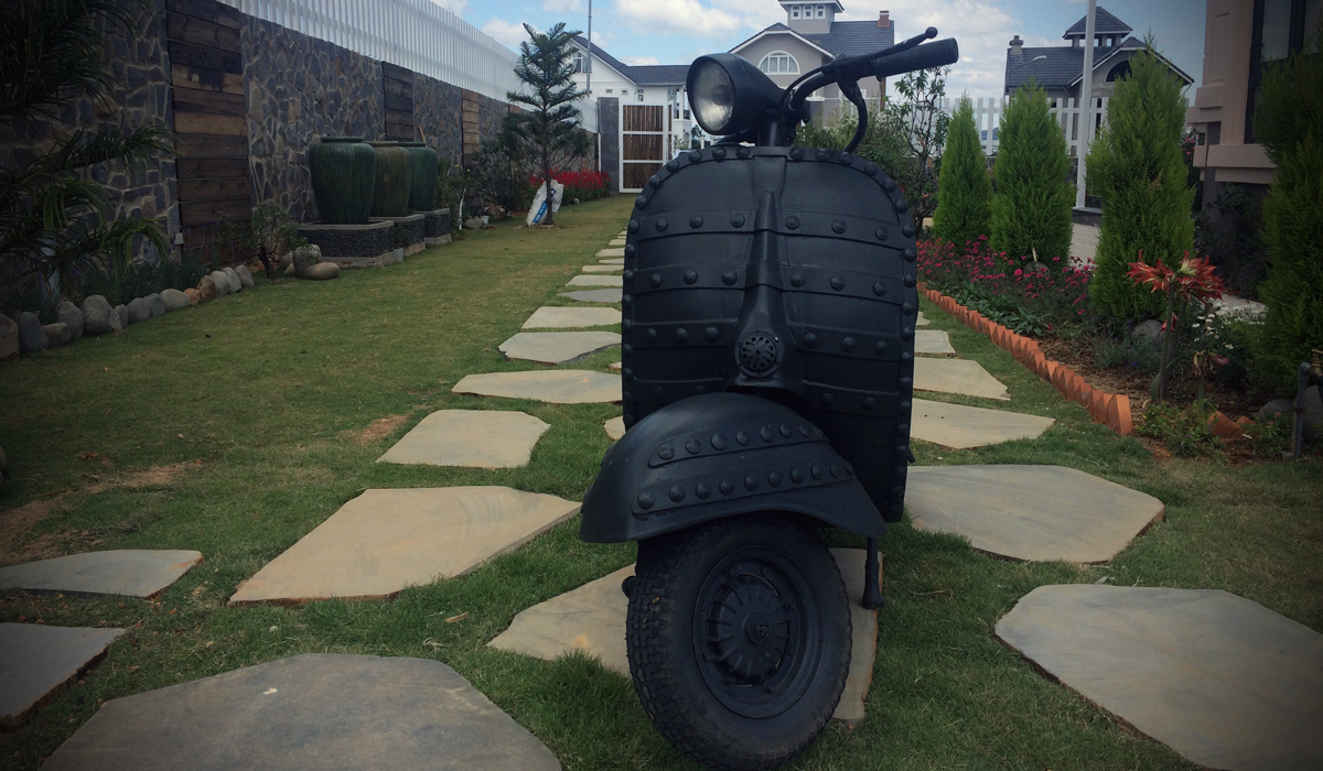 Thú chơi xe - Chiêm ngưỡng xe Vespa tuổi 'lục tuần' vẫn chạy tốt ở Đà Lạt (Hình 2).