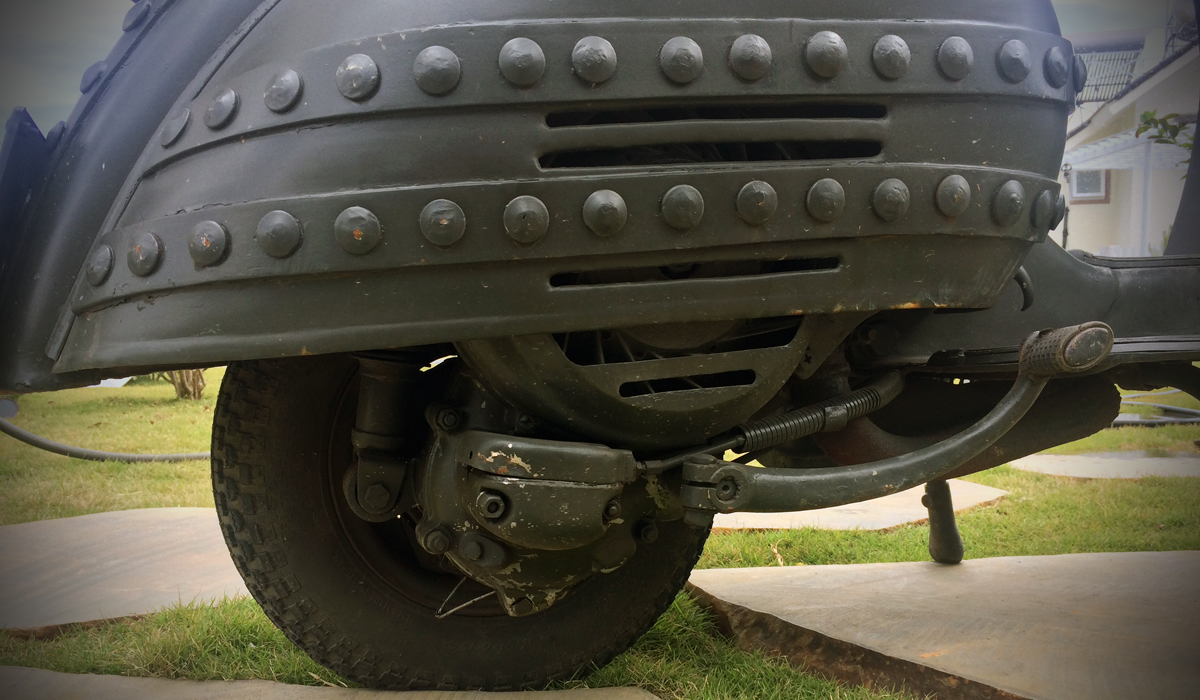 Thú chơi xe - Chiêm ngưỡng xe Vespa tuổi 'lục tuần' vẫn chạy tốt ở Đà Lạt (Hình 4).