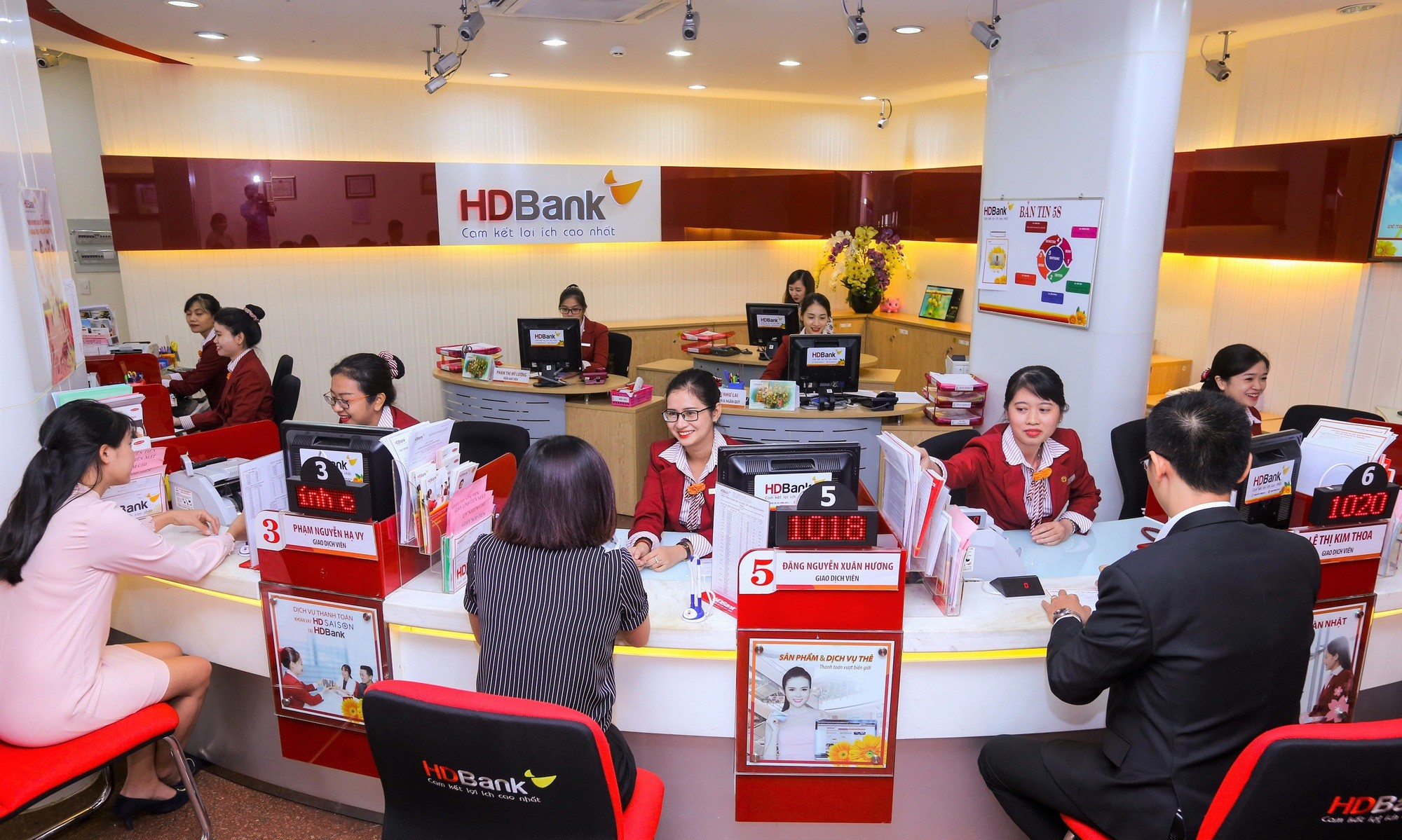 HDBank tiếp tục chuỗi kế hoạch tăng vốn điều lệ, lãi 2023 ước tăng 29%