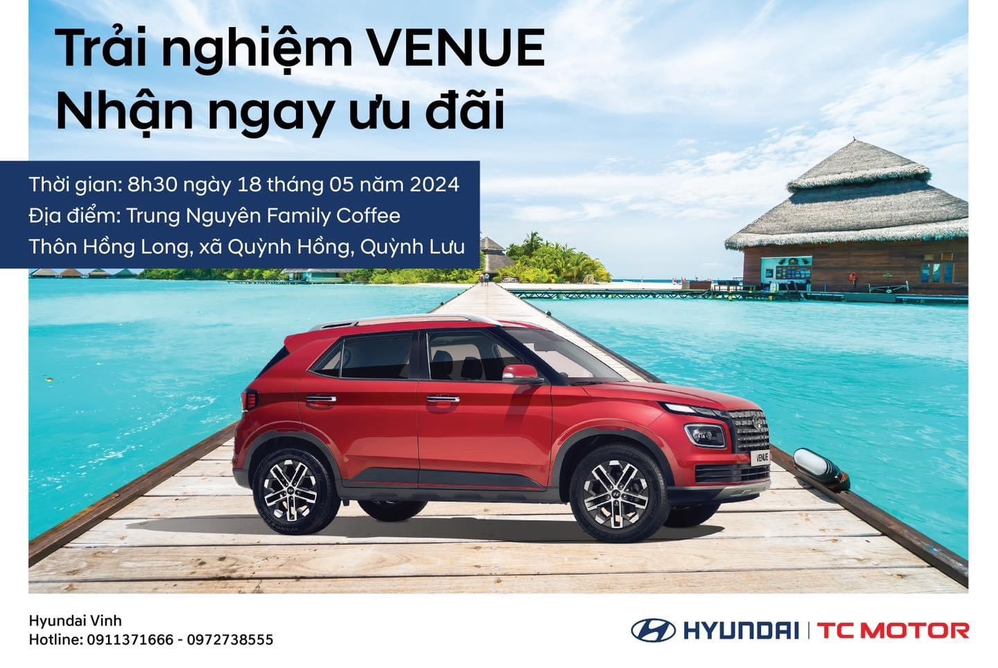 Trải nghiệm lái thử dòng xe vừa ra mắt của Hyundai tại Quỳnh Lưu