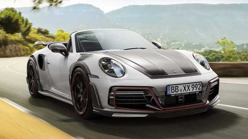 Porsche 911 Turbo S Cabriolet thế hệ mới “dọn tới bến”, biến thành TechArt GTstreet R Cabriolet