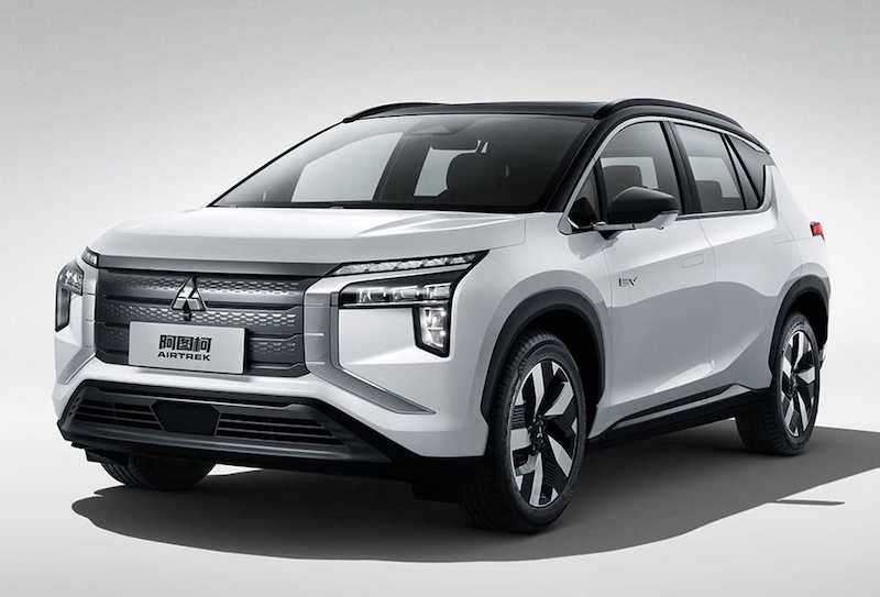 Xe điện Mitsubishi Airtrek Electric Crossover 2022 ra mắt với kiểu dáng táo bạo, “ruột” Trung Quốc