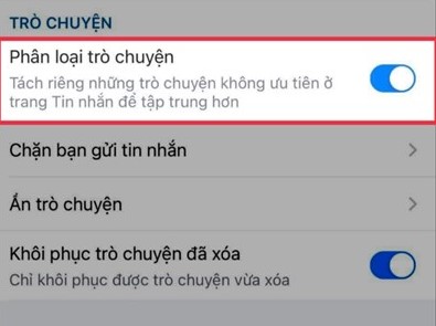 Thủ thuật - Tiện ích - Hướng dẫn cách phân loại tin nhắn ưu tiên trên Zalo (Hình 2).