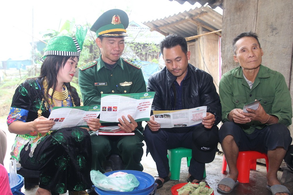 “Lá chắn thép” ngăn chặn ma túy xâm nhập vùng biên Nghệ An