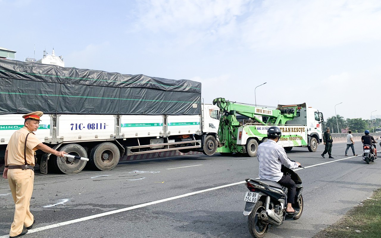 Dân sinh - Đồng Nai: Tai nạn giao thông liên hoàn trên quốc lộ 1 (Hình 6).