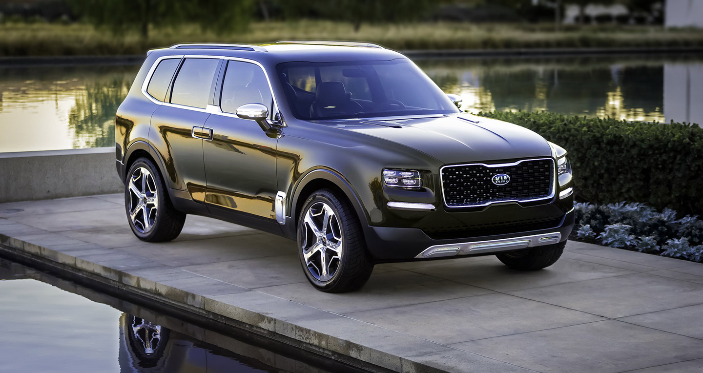 Cận mặt KIA Telluride - SUV đầu bảng thực thụ của người Hàn