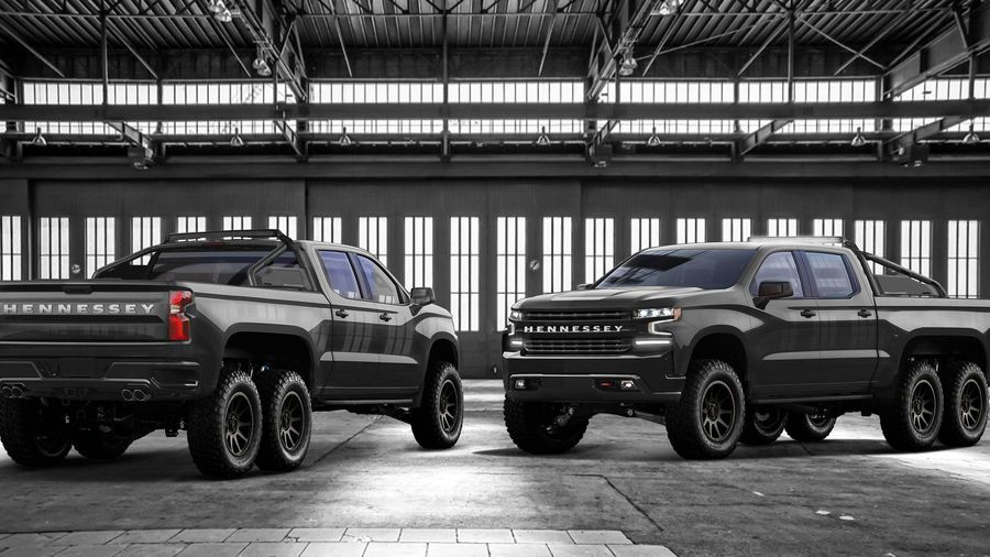 Thú chơi xe - 'Khủng long' bán tải Hennessey Goliath 'gột' từ Chevrolet Silverado (Hình 4).