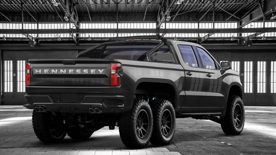 Thú chơi xe - 'Khủng long' bán tải Hennessey Goliath 'gột' từ Chevrolet Silverado (Hình 2).