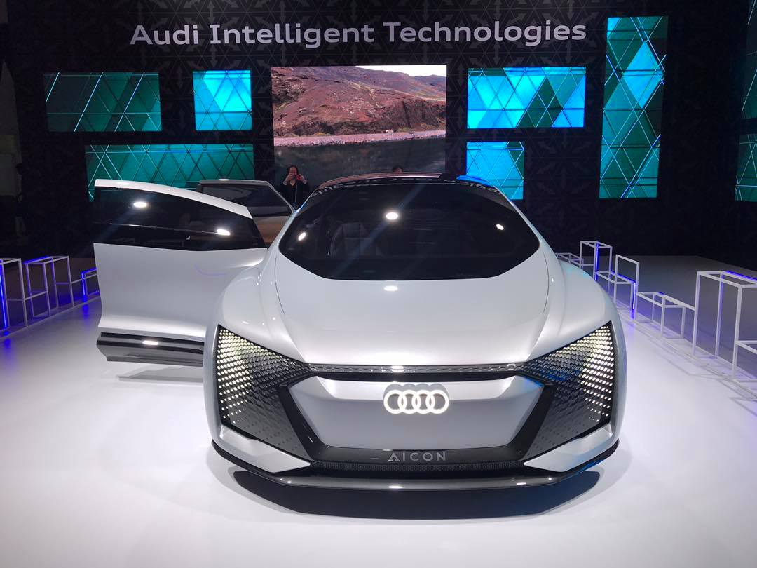 Thị trường xe - Diện kiến Audi Aicon: Xe điện không vô lăng, phanh và tự lái hoàn toàn (Hình 4).