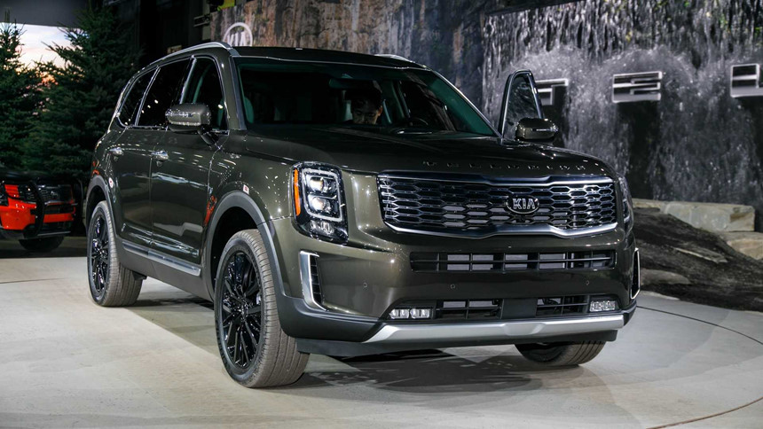 Chất ngất với khoang lái sang trọng trên Kia Telluride 2020