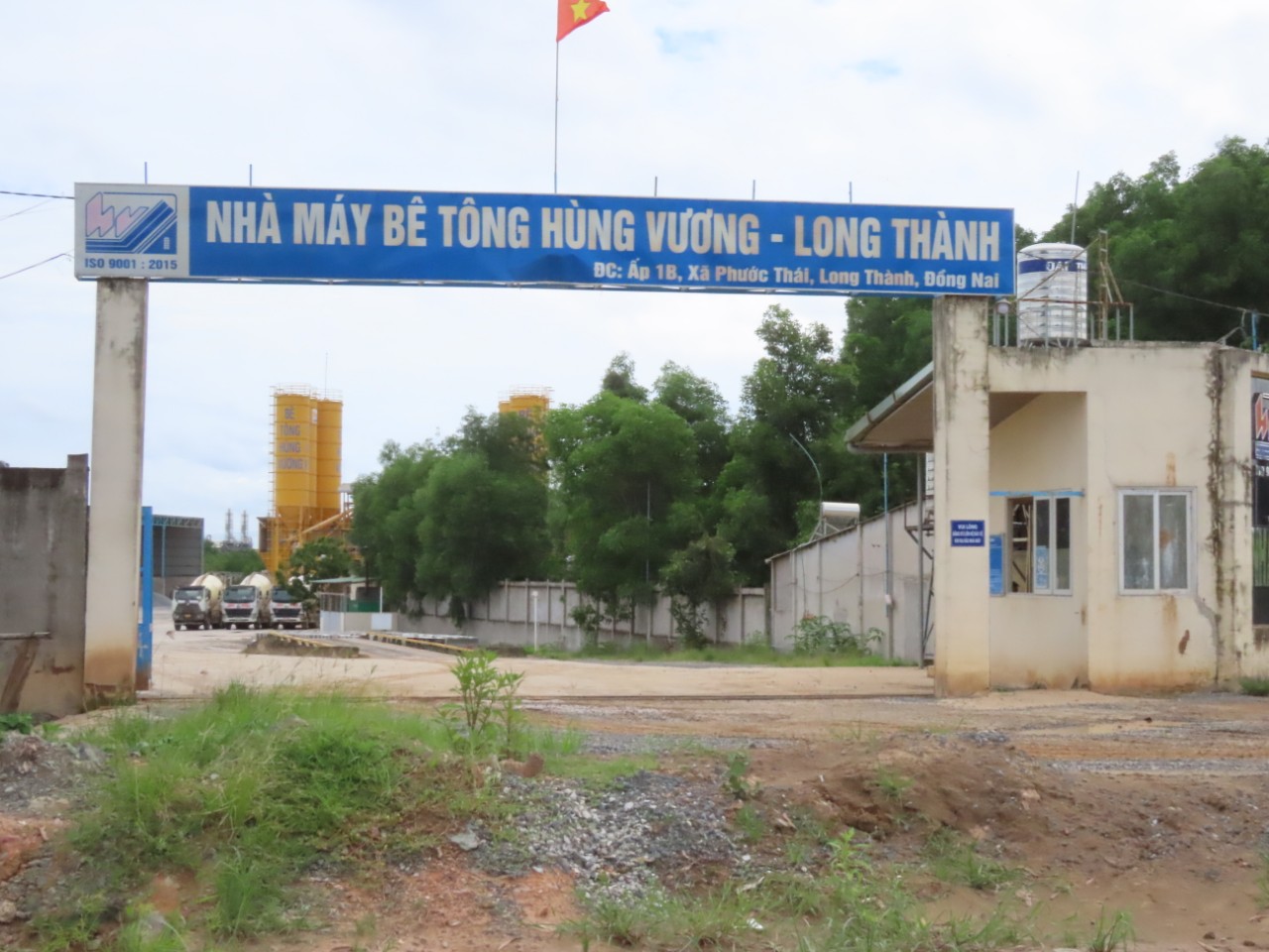 Môi trường - Nhà máy Bê tông Hùng Vương - Long Thành hoạt động không phép