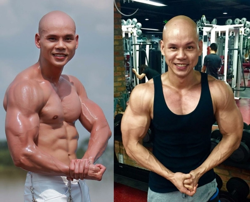 Hôn nhân hạnh phúc bên vợ kém tuổi của anh trai có hình thể như lực sĩ