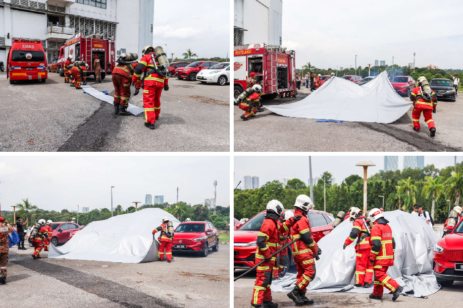 Công nghệ - Chữa cháy xe điện bằng... chăn