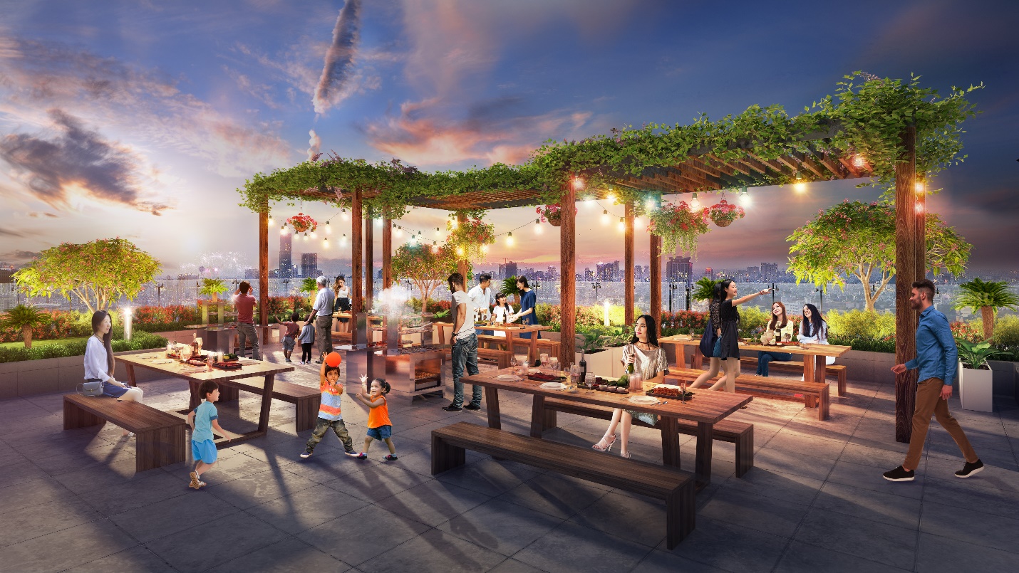 Phối cảnh tiện ích dự án Rivera Park Hà Nội Phối cảnh tiện ích dự án Rivera Park Hà Nội