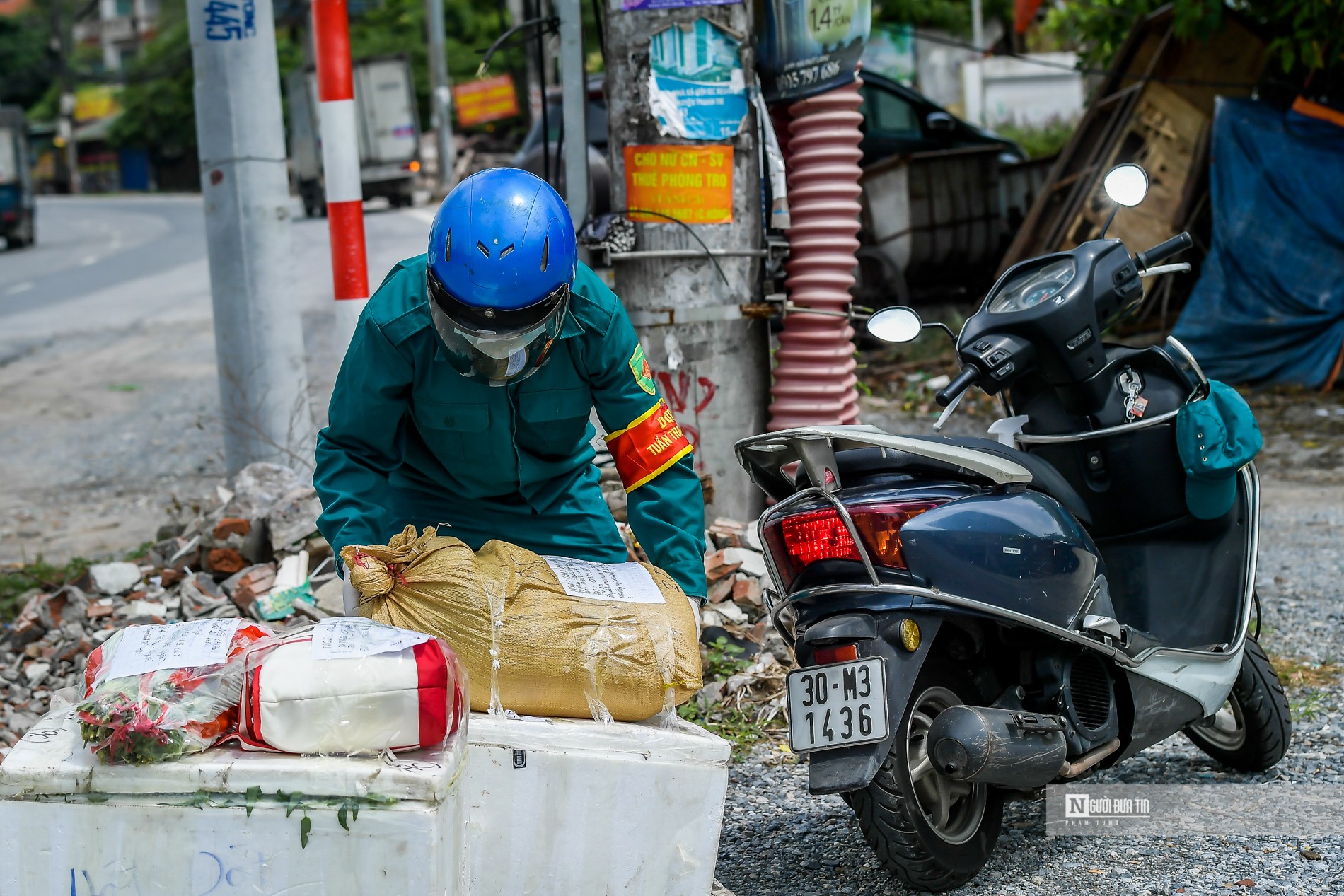 Dân sinh - Phong tỏa bệnh viện Đa khoa Nông nghiệp (Hình 10).