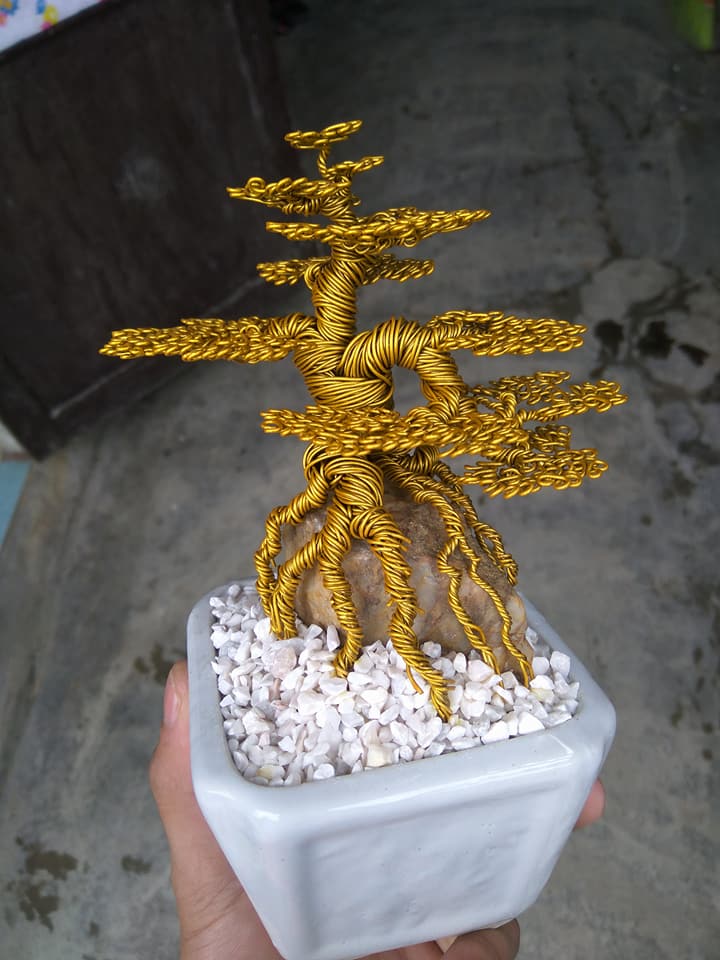 Nam sinh "hốt bạc" nhờ bán cây bonsai bằng đồng trong dịp Tết - Hình 10