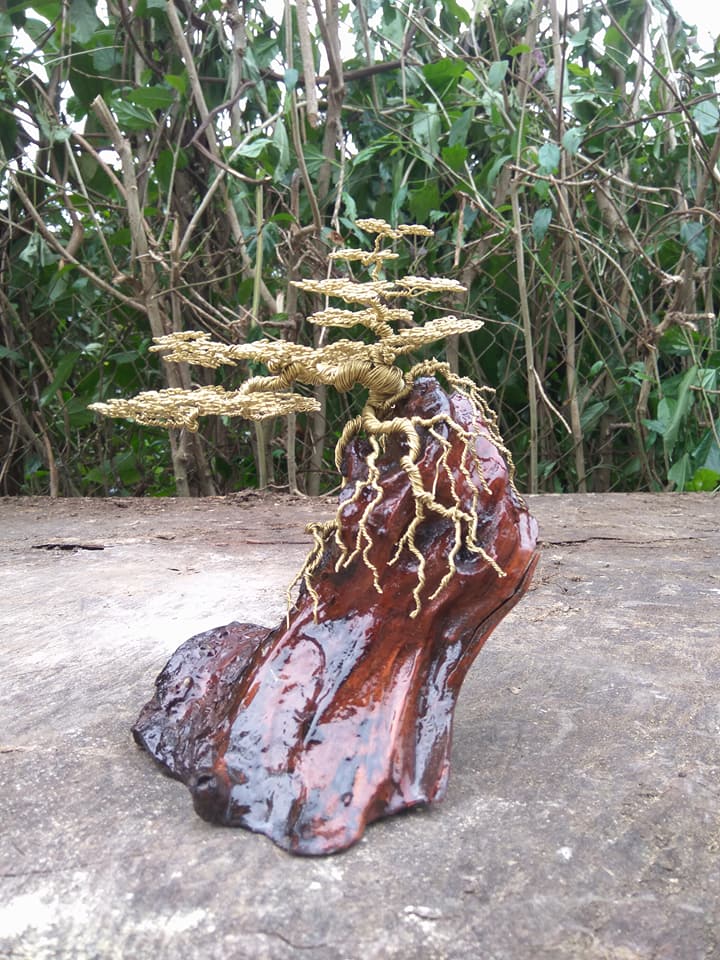 Nam sinh "hốt bạc" nhờ bán cây bonsai bằng đồng trong dịp Tết - Hình 6
