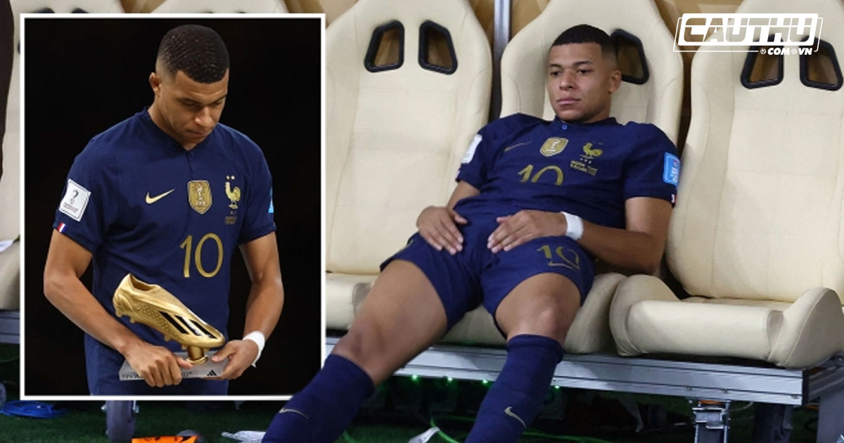 Giải khác - Mbappe không giấu được thất vọng sau thất bại ở chung kết