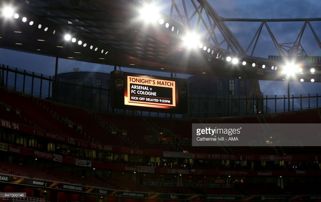 Chùm ảnh: Emirates suýt "vỡ trận" trong ngày Arsenal nhọc nhằn vượt qua Cologne - Hình 9
