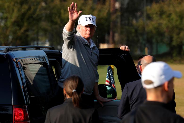 Những khoảnh khắc đặc biệt của Tổng thống Trump trên đường công du châu Á - Hình 3