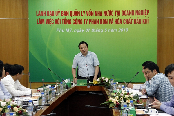 Tiêu dùng & Dư luận - Chủ tịch UBQLVNN Nguyễn Hoàng Anh thăm và làm việc tại Đạm Phú Mỹ (Hình 5).