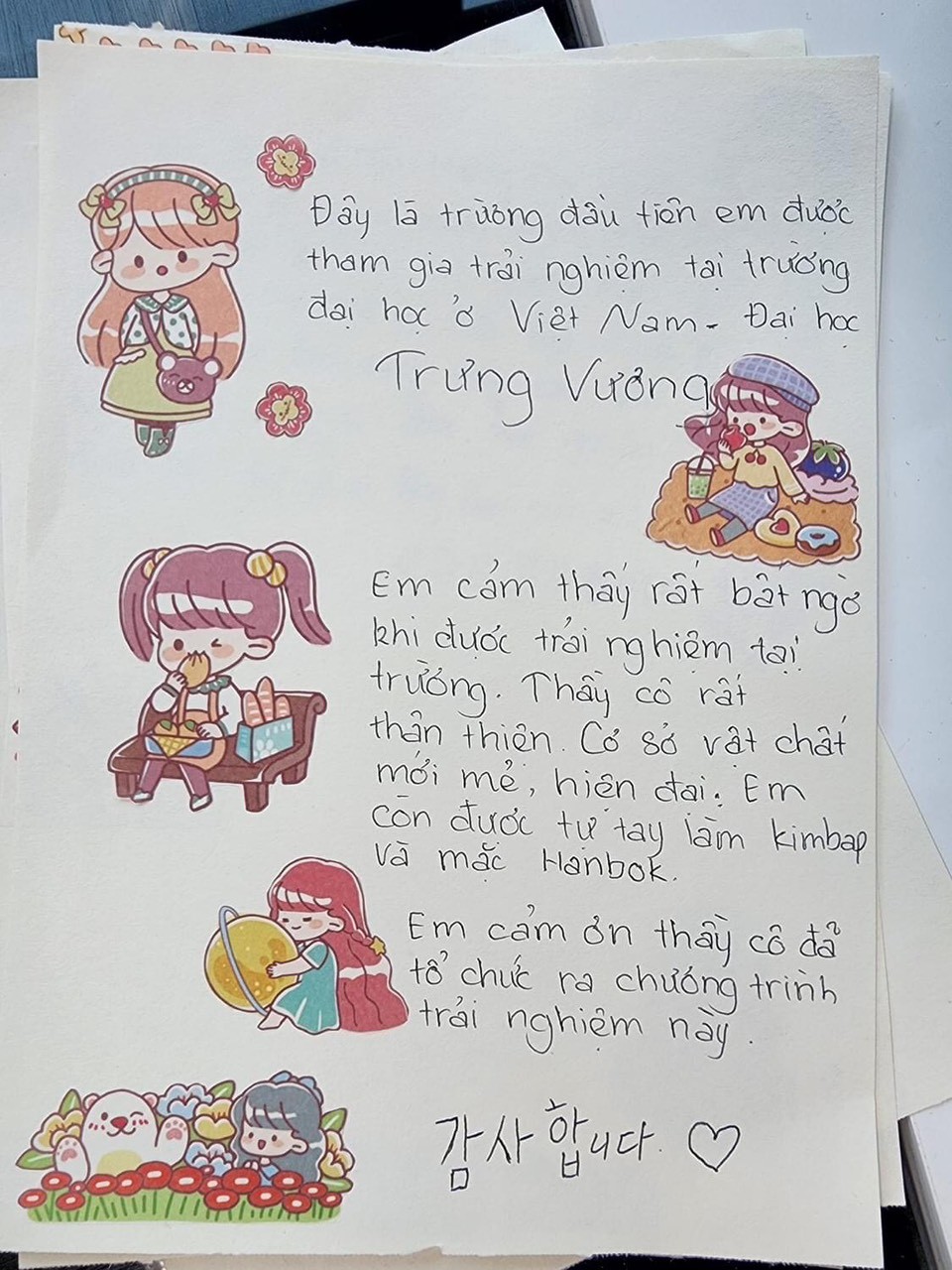 Cần biết - Hào hứng buổi sinh hoạt trải nghiệm văn hóa Hàn Quốc tại Trường Đại học Trưng Vương (Hình 12).