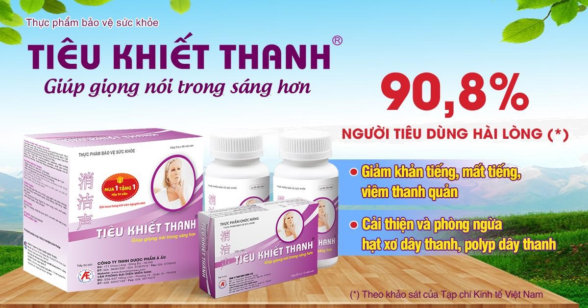 Sức khỏe - Nhờ Tiêu Khiết Thanh, tôi đã hết viêm thanh quản, khàn tiếng (Hình 4).