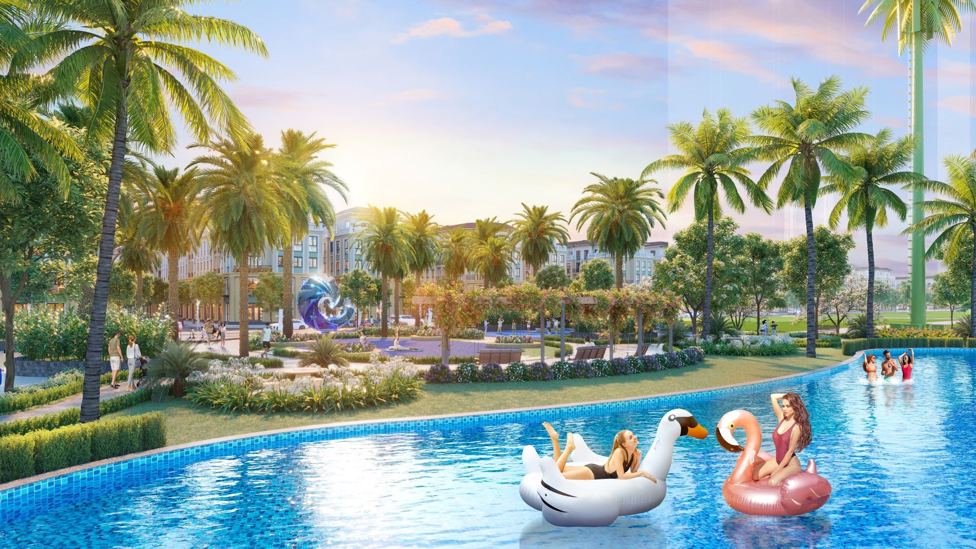 Kinh tế - Bộ sưu tập 3 công viên độc đáo ngay dưới chân nhà dành cho cư dân Vinhomes Ocean Park 3